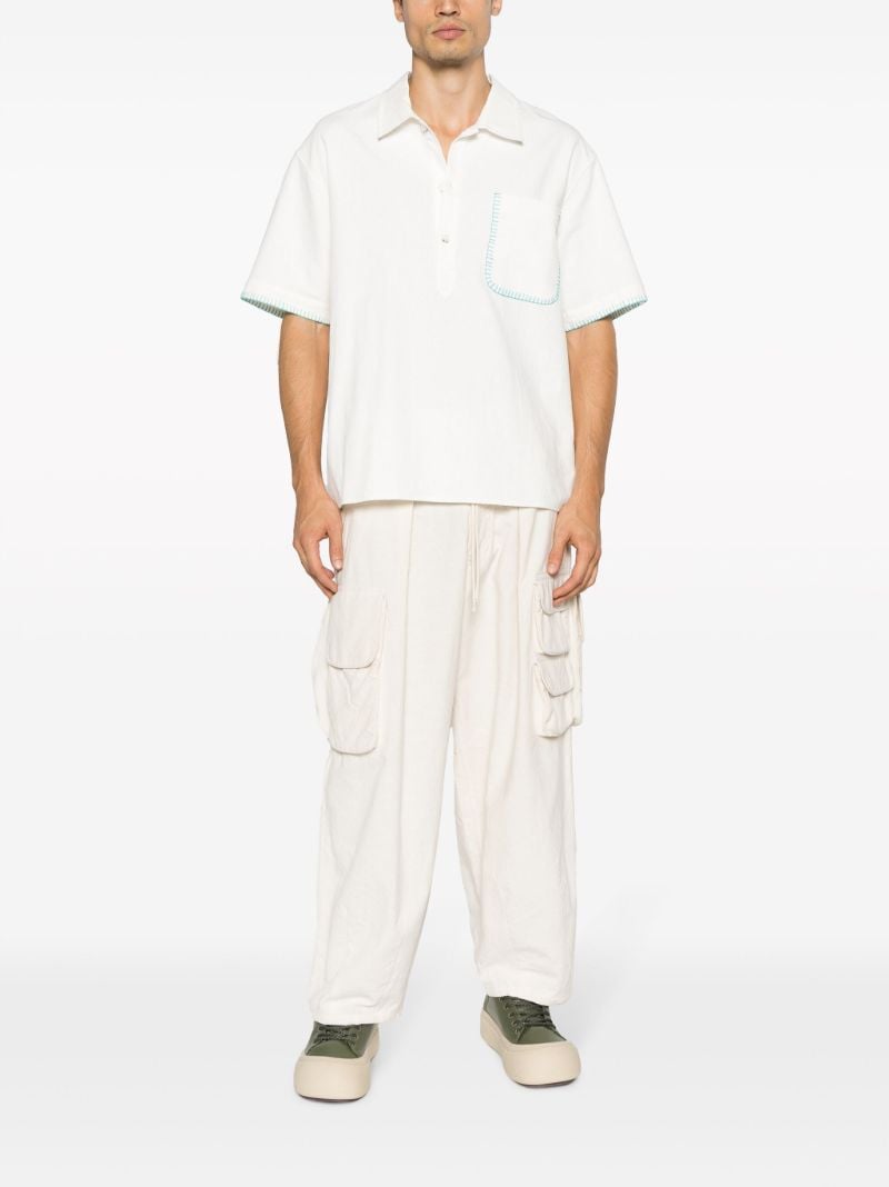 White Short-sleeve Shirt