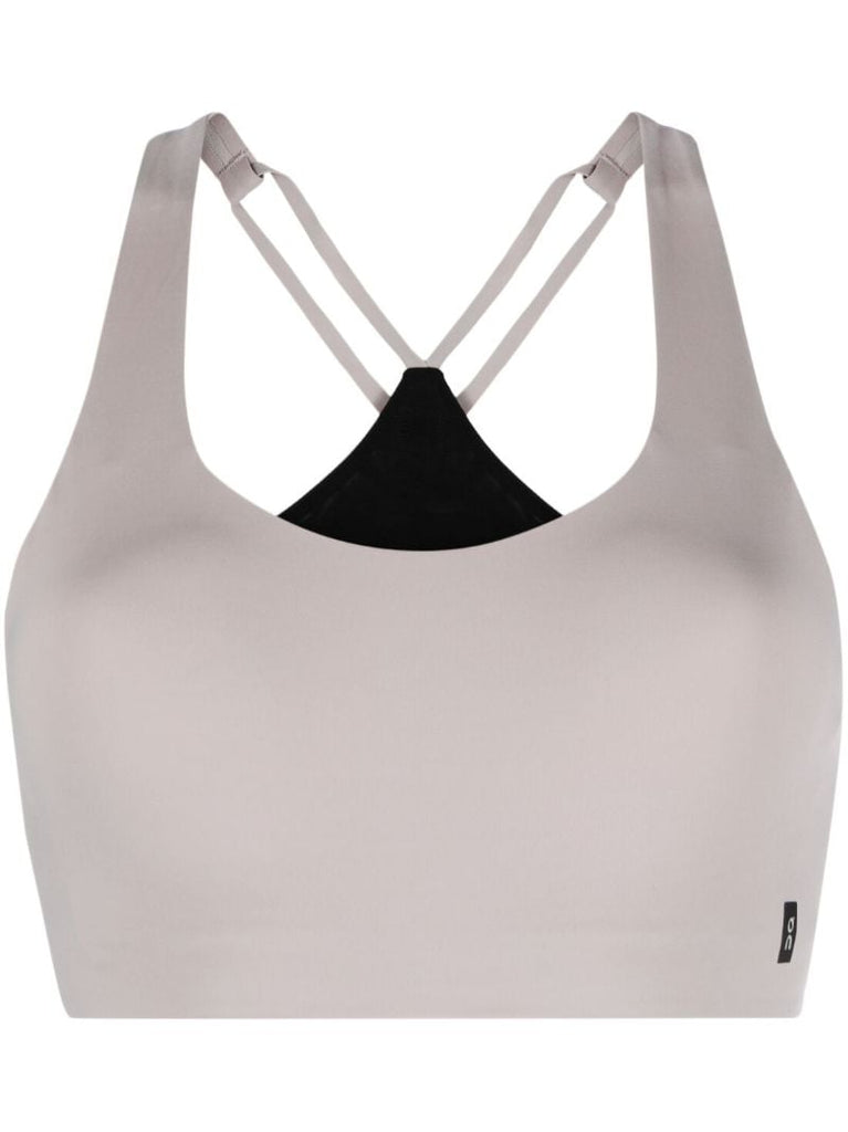 Grey Active Training Sports Bra