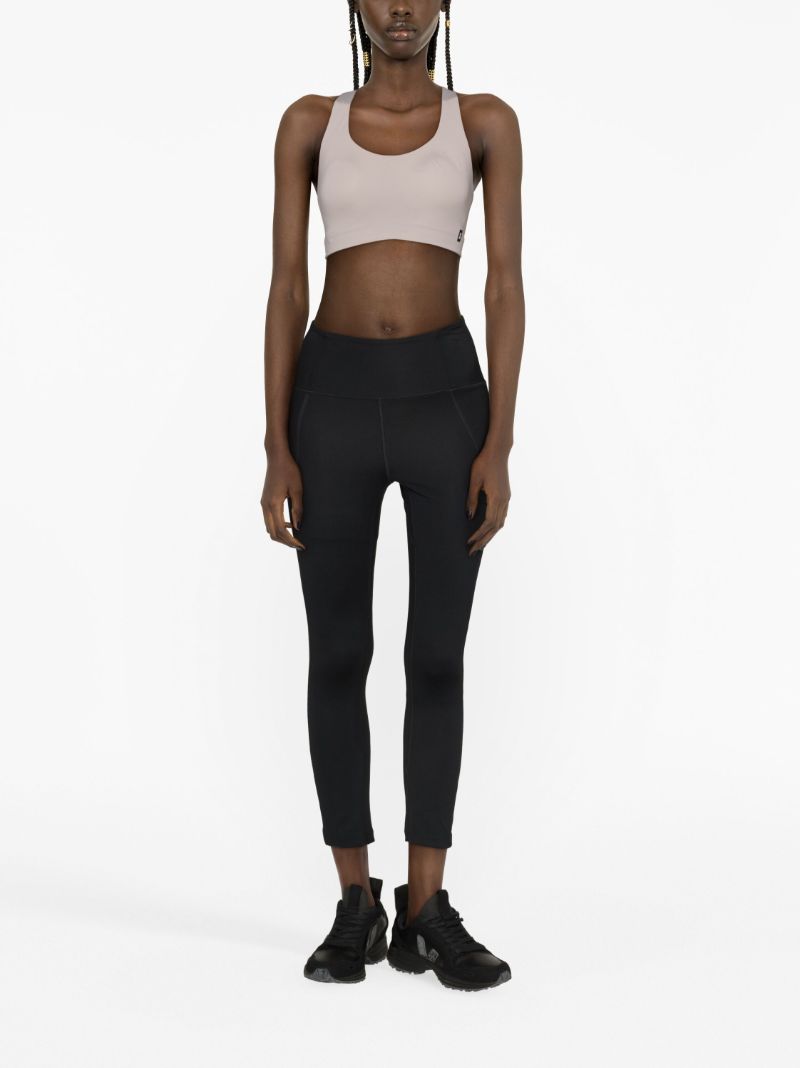 Grey Active Training Sports Bra