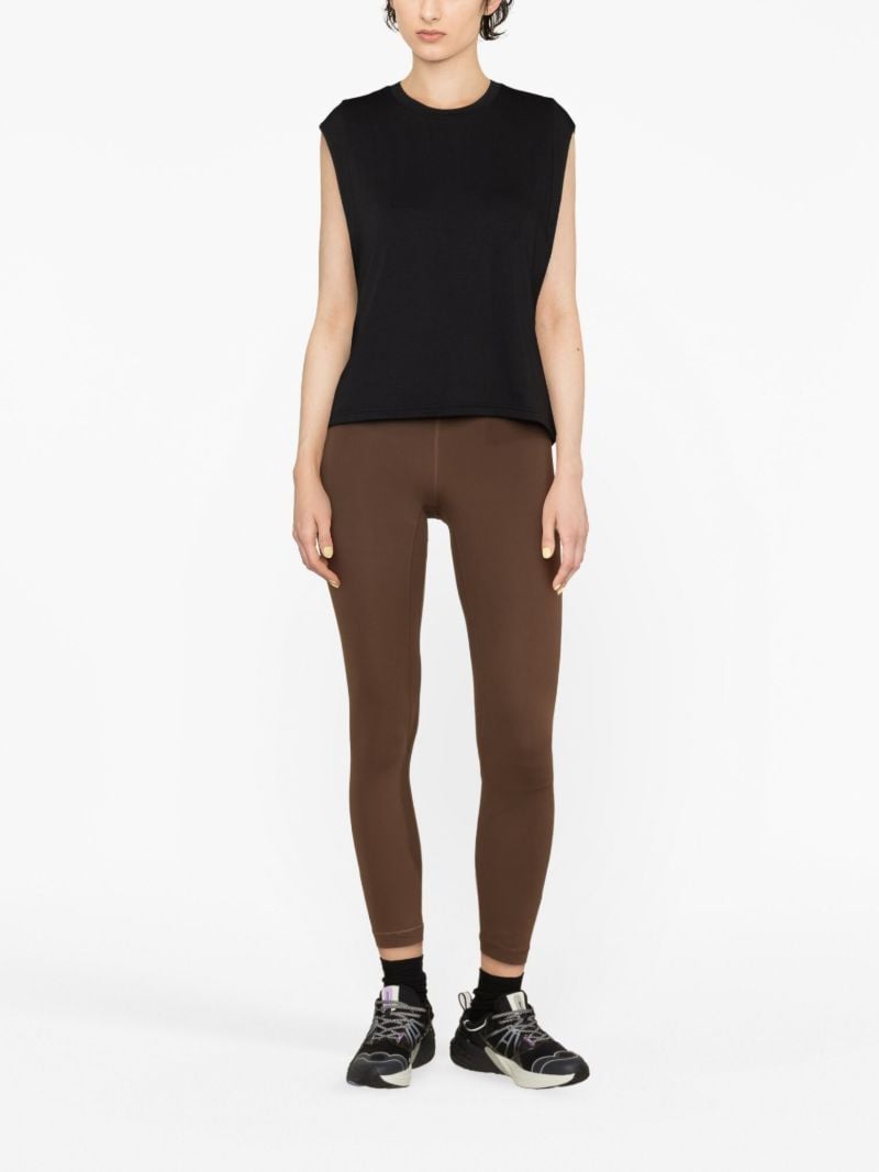 Black Focus Crop Training Vest