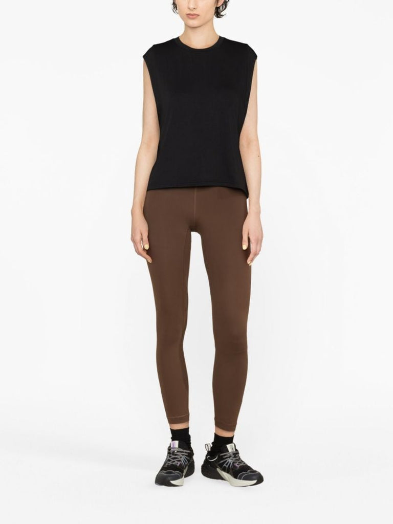 Black Focus Crop Training Vest