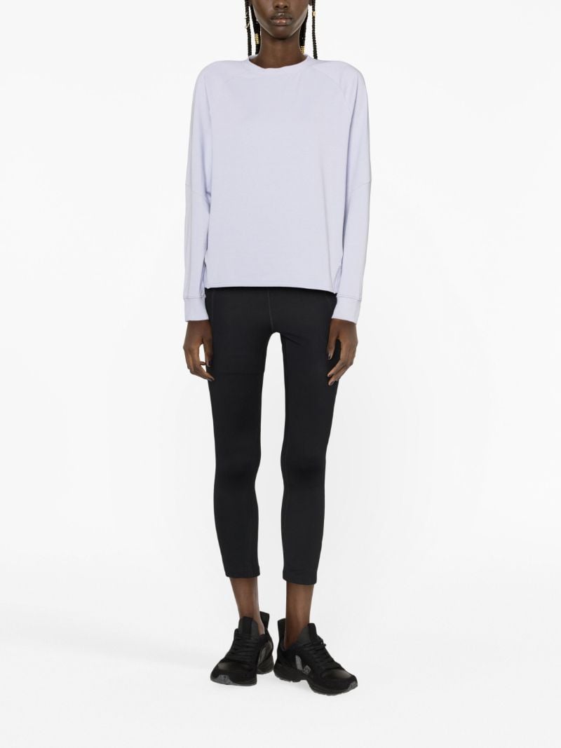 Purple Movement Crew-neck Sweatshirt
