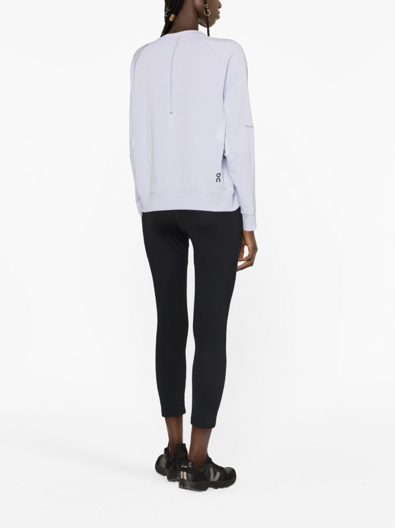 Purple Movement Crew-neck Sweatshirt