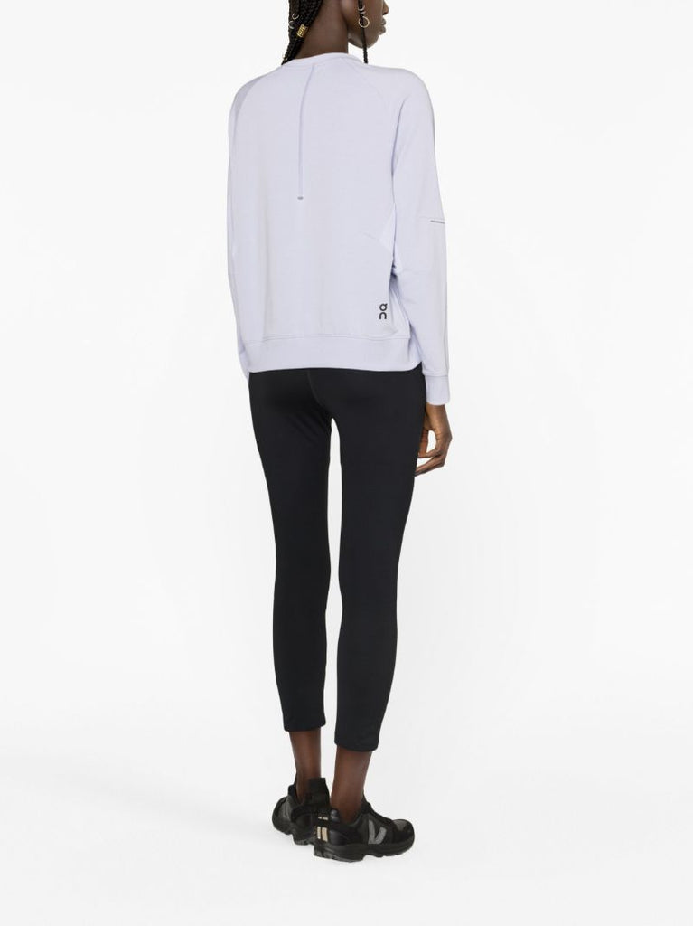Purple Movement Crew-neck Sweatshirt