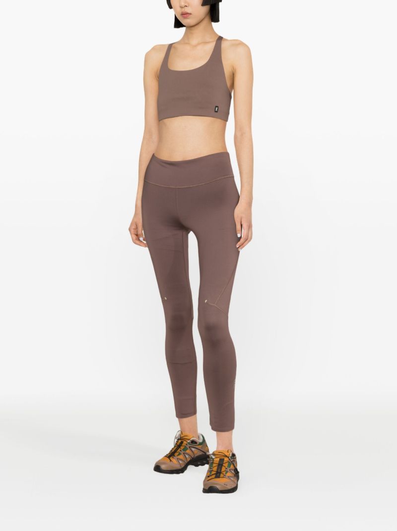 Brown 7/8 Performance Leggings