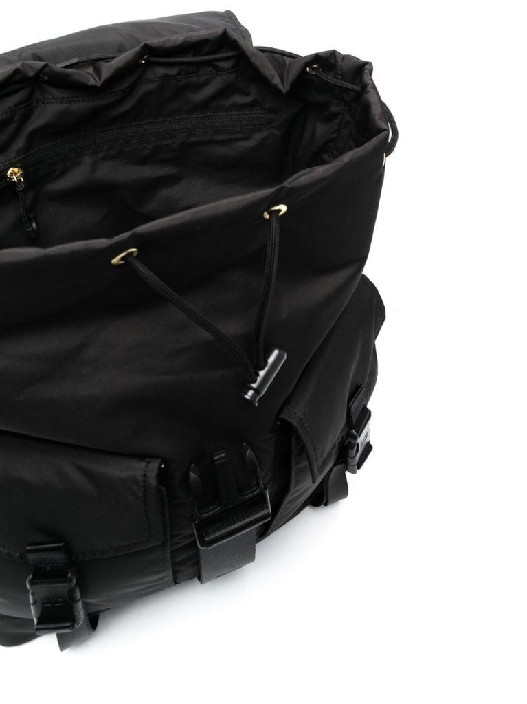 Black Tech Multi-pocket Backpack