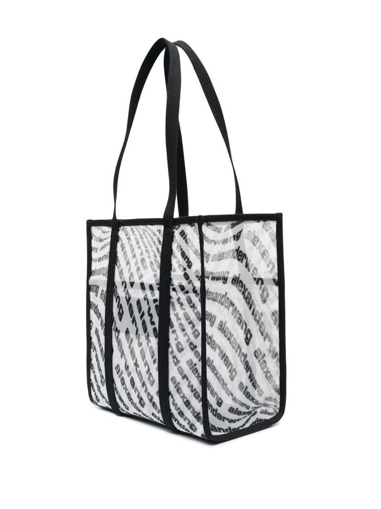Black the Freeze Large Tote Bag