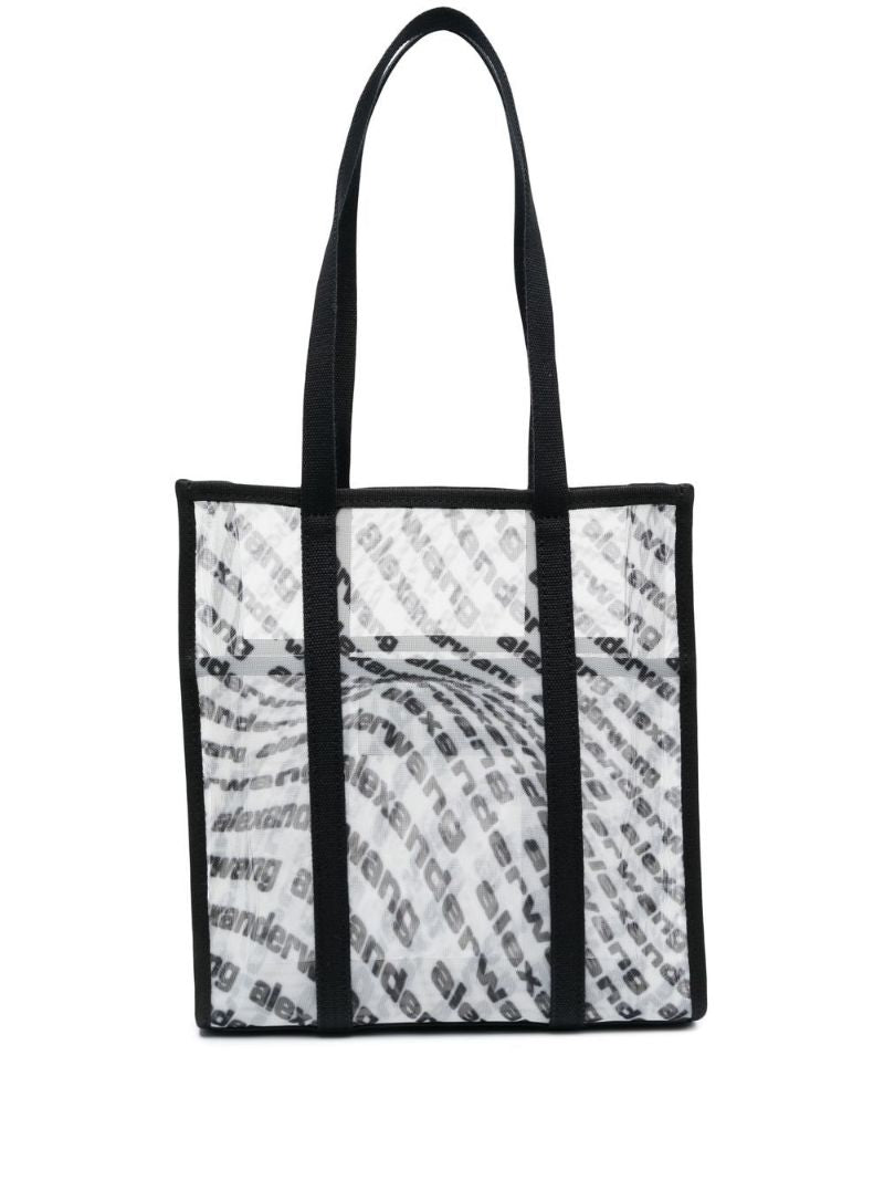 Black the Freeze Large Tote Bag