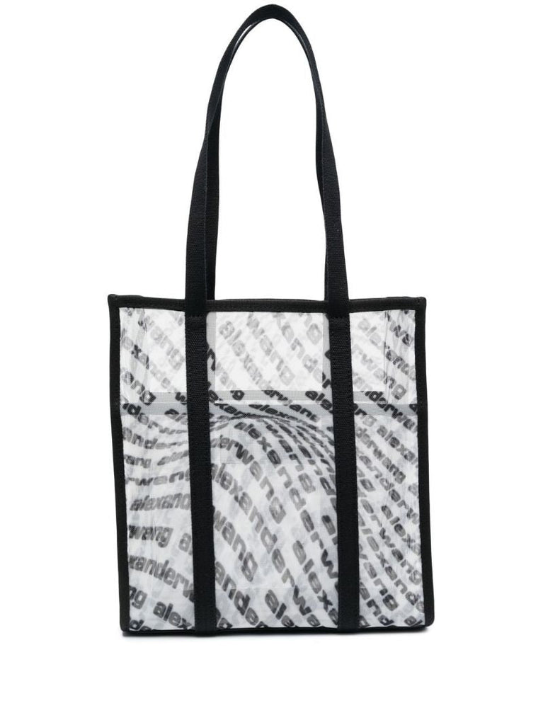 Black the Freeze Large Tote Bag