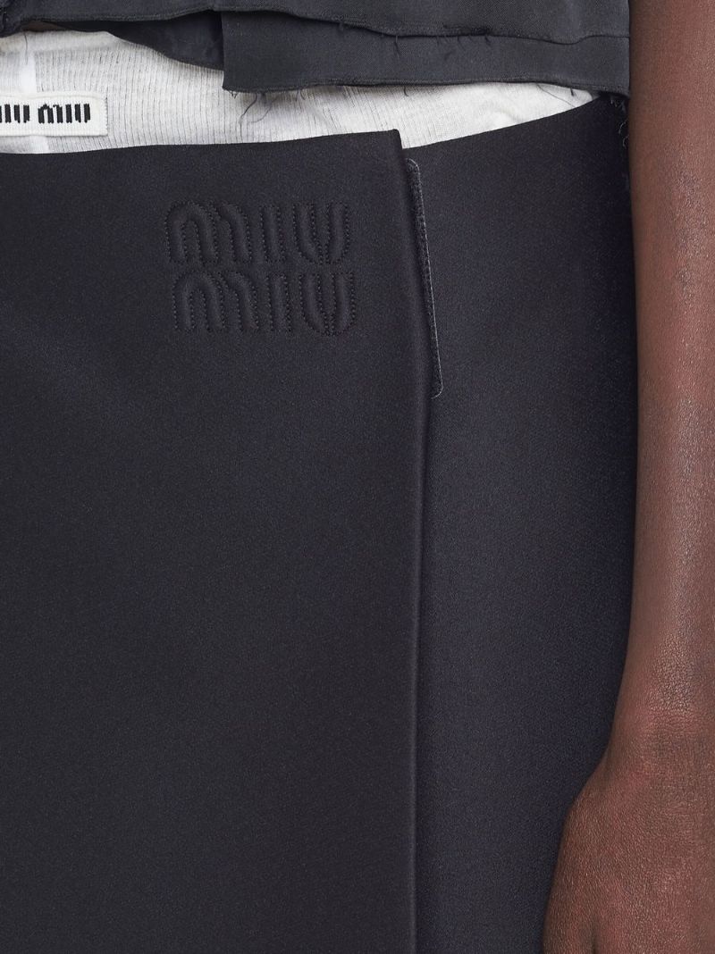 Black Radzimir Midi Pencil Skirt