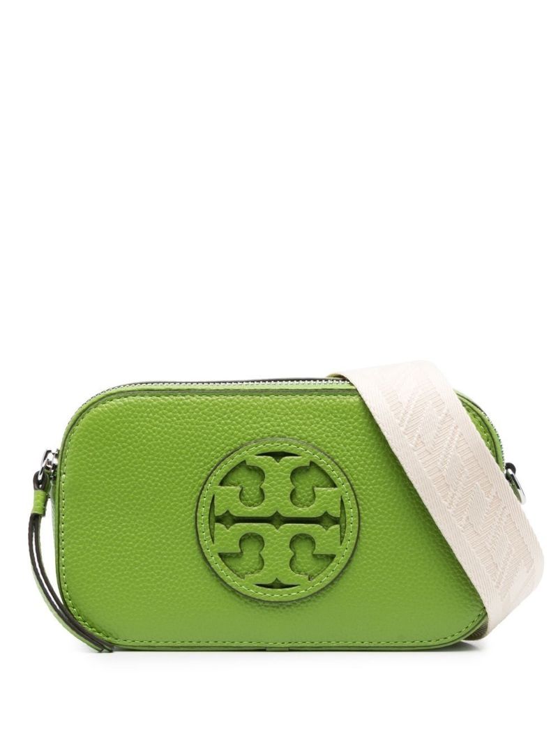 Green Mini Miller Leather Crossbody Bag