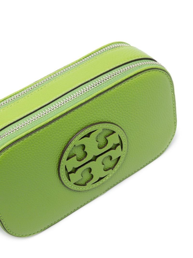 Green Mini Miller Leather Crossbody Bag