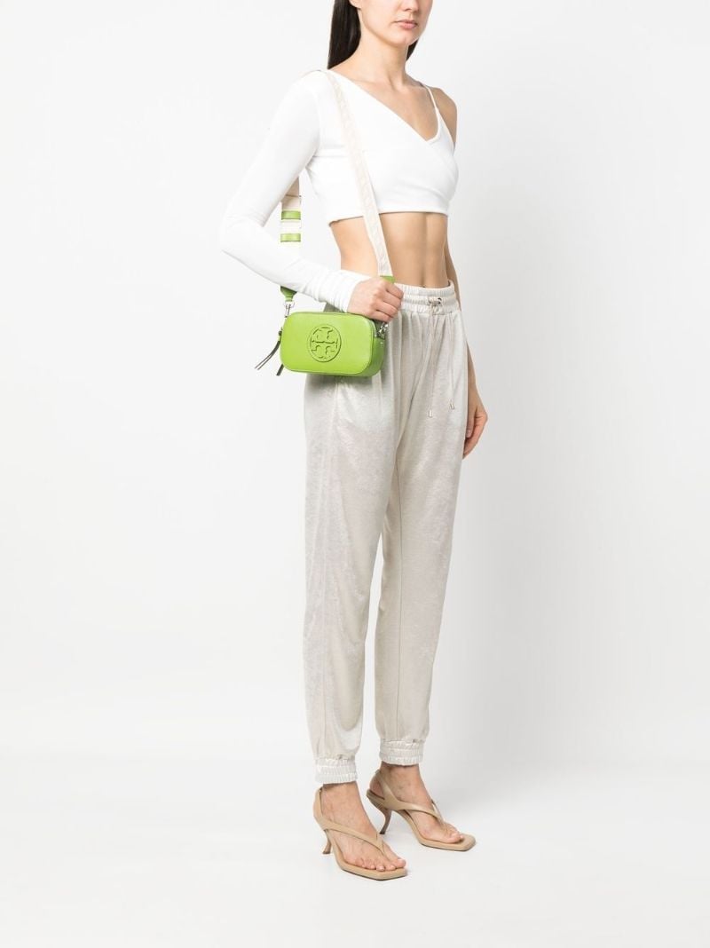 Green Mini Miller Leather Crossbody Bag