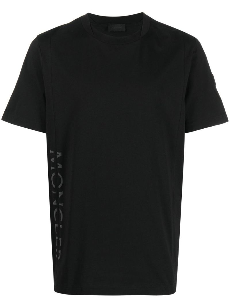 Black Logo Print T-shirt