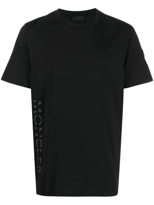Black Logo Print T-shirt