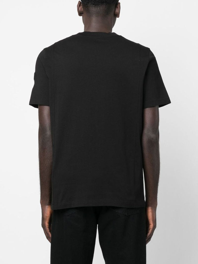 Black Logo Print T-shirt