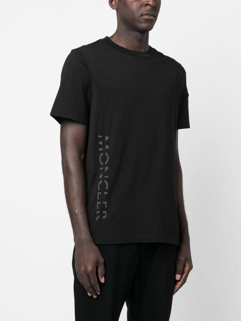 Black Logo Print T-shirt