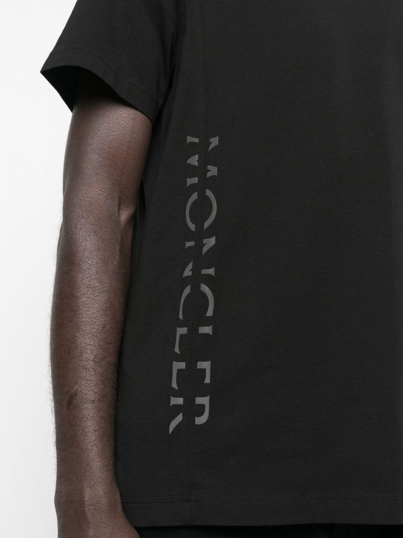 Black Logo Print T-shirt
