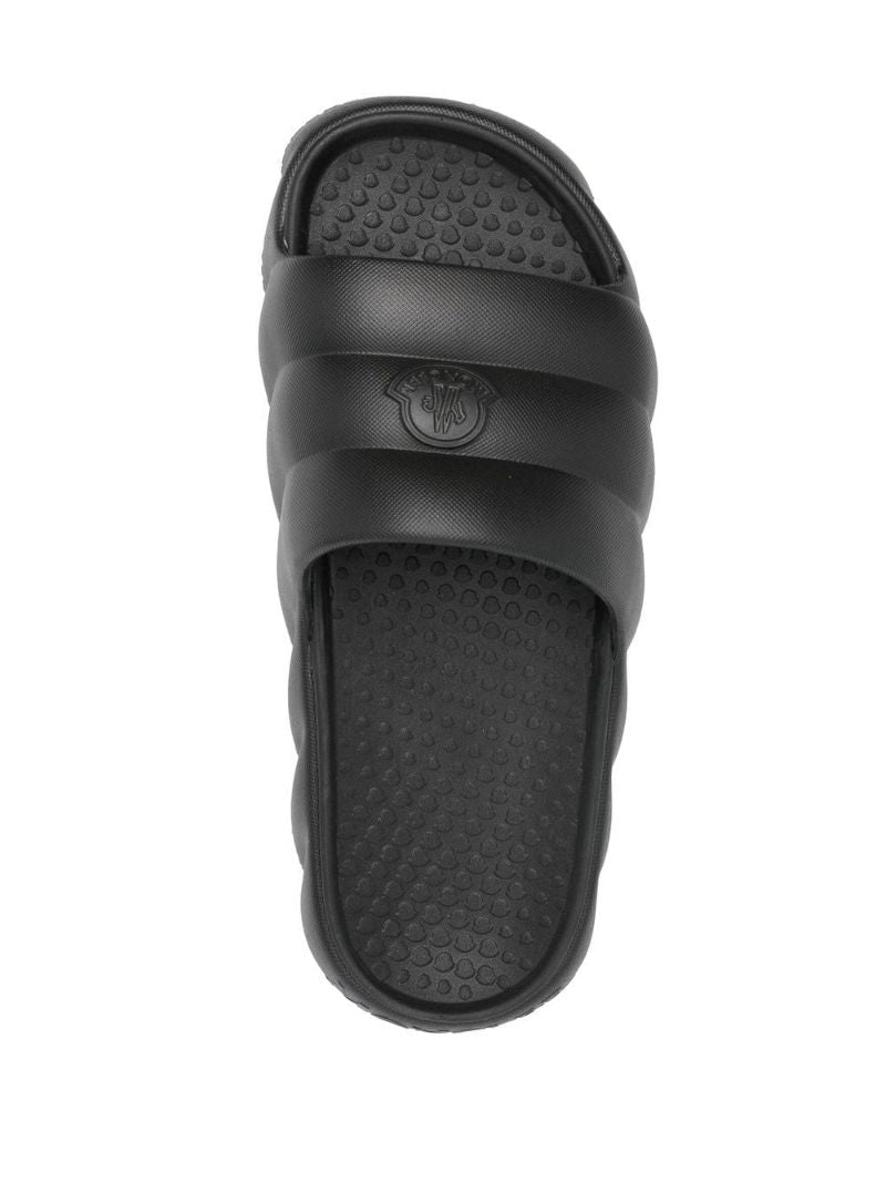 Black Lilo Padded Slides