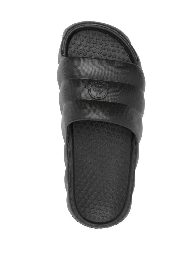 Black Lilo Padded Slides