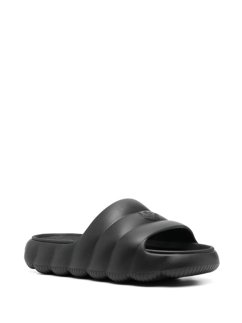 Black Lilo Padded Slides