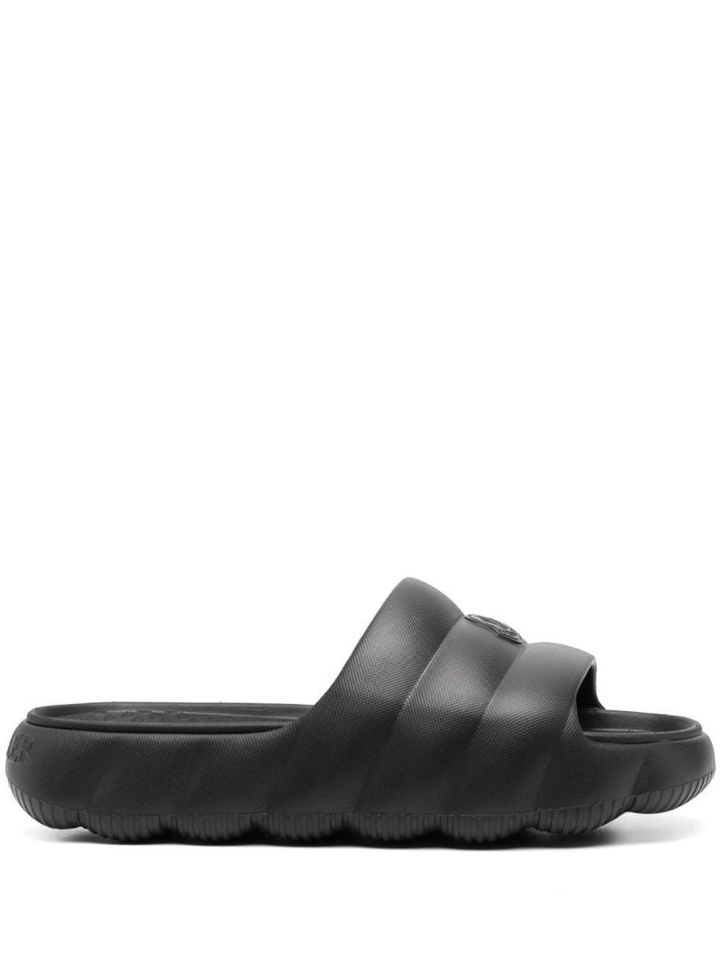 Black Lilo Padded Slides