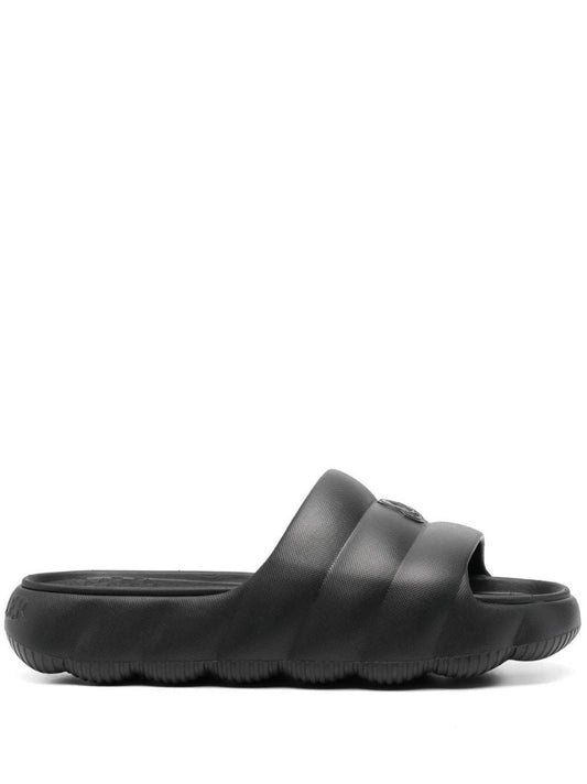 Black Lilo Padded Slides