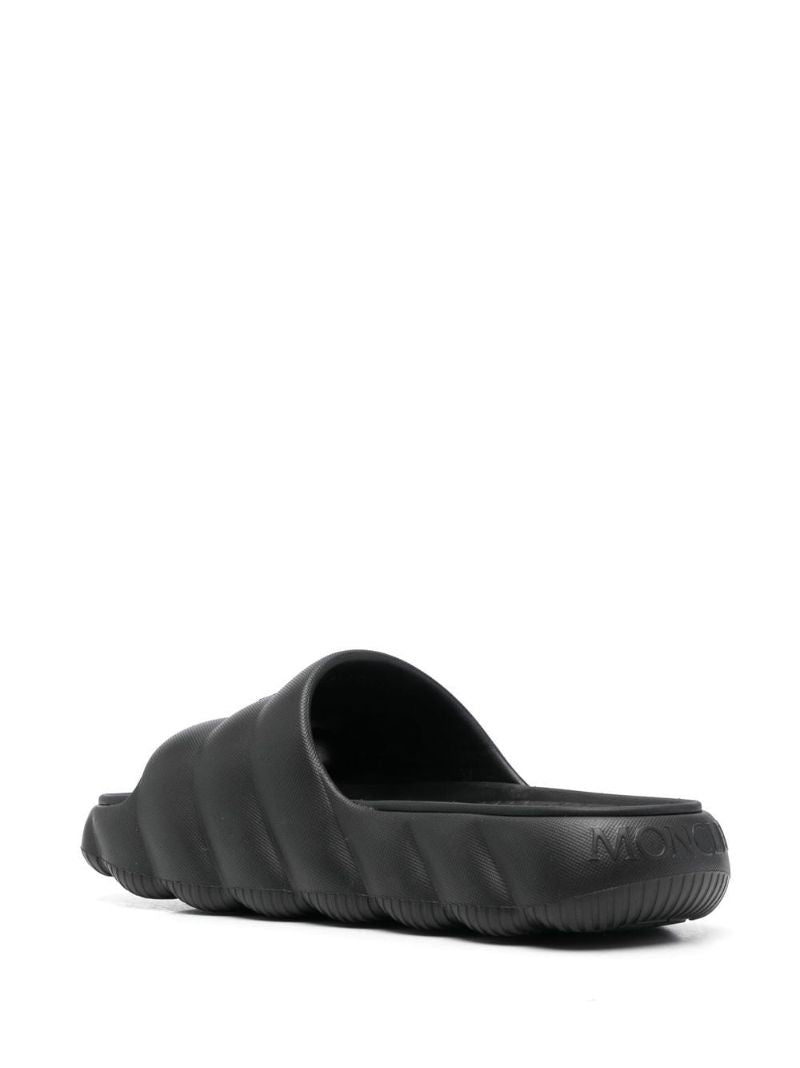 Black Lilo Padded Slides