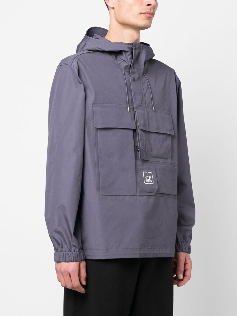 Blue Metropolis Series Cotton Overshirt