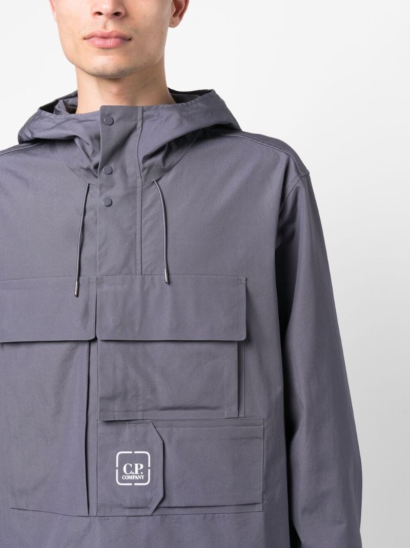 Blue Metropolis Series Cotton Overshirt