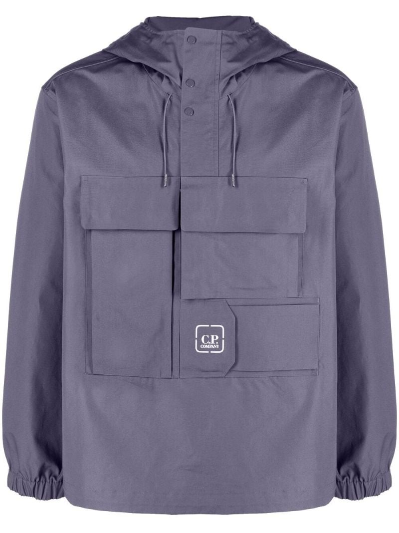Blue Metropolis Series Cotton Overshirt