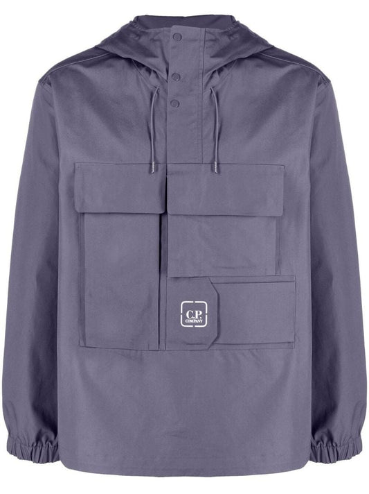Blue Metropolis Series Cotton Overshirt
