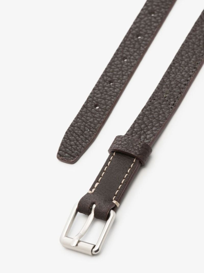 Black Reversible Leather Belt