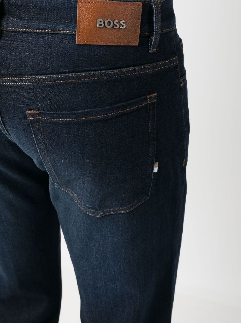 Blue Delaware Straight-leg Jeans