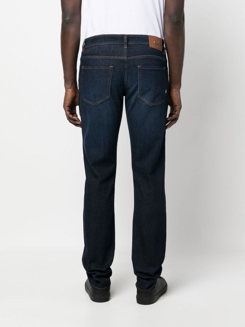 Blue Delaware Straight-leg Jeans