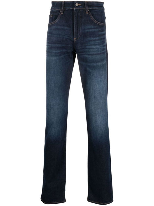 Blue Delaware Straight-leg Jeans