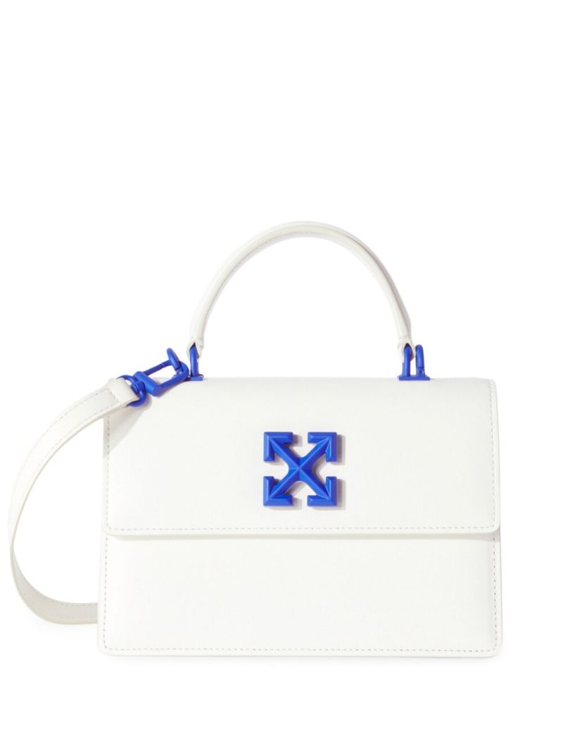 White and Blue Jitney 1.4 Handbag