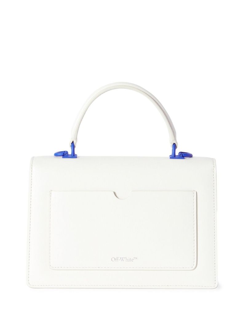 White and Blue Jitney 1.4 Handbag