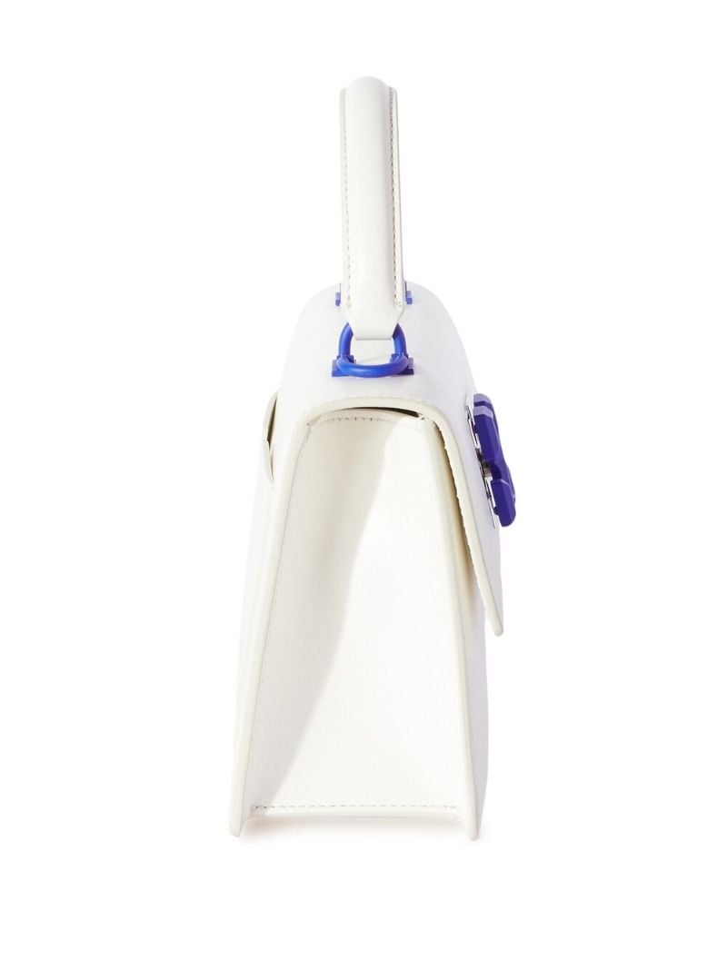 White and Blue Jitney 1.4 Handbag