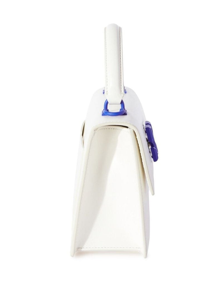 White and Blue Jitney 1.4 Handbag