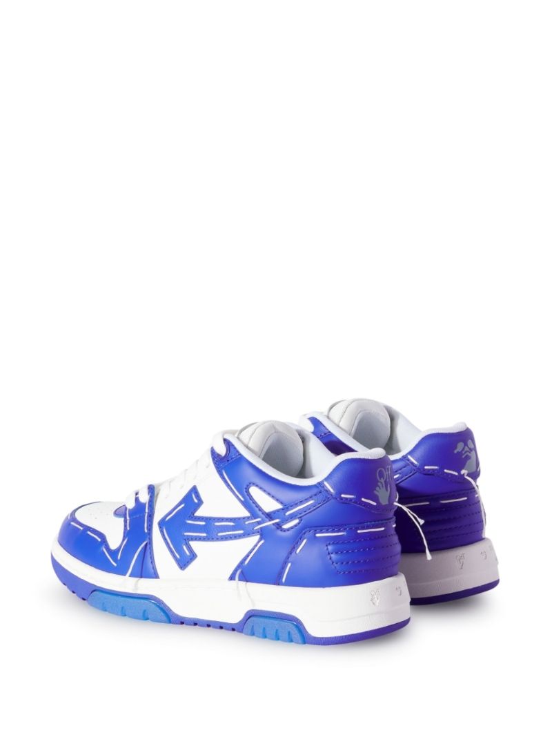 White Out of Office Sartorial Leather Sneakers