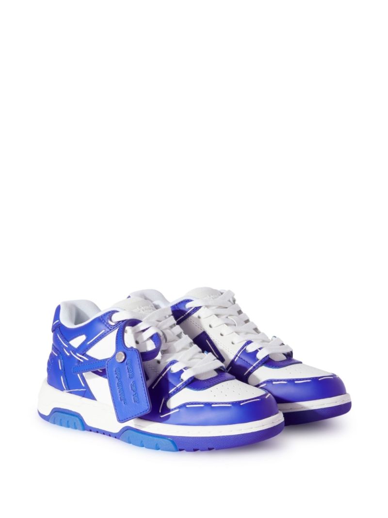 White Out of Office Sartorial Leather Sneakers