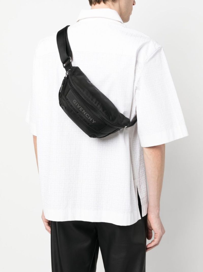 Black G-trek Logo Belt Bag