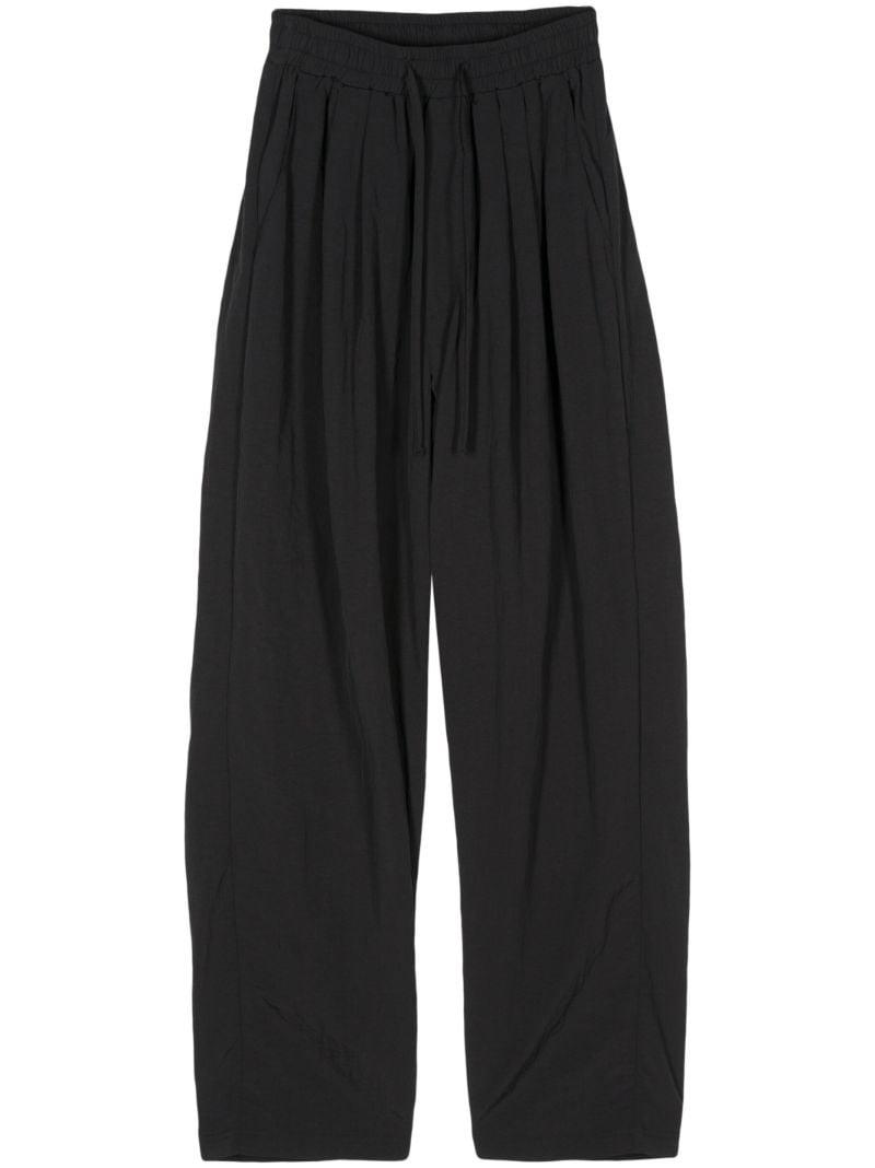 Black Kabo Straight Trousers