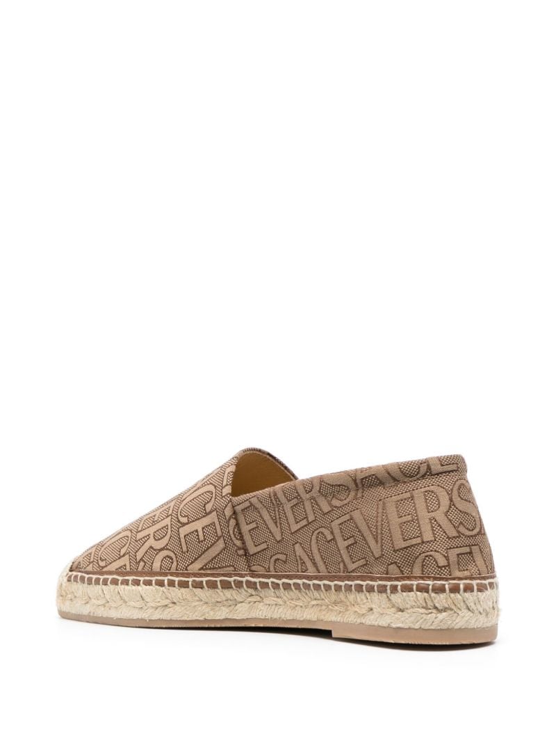 Brown Versace Allover Espadrilles