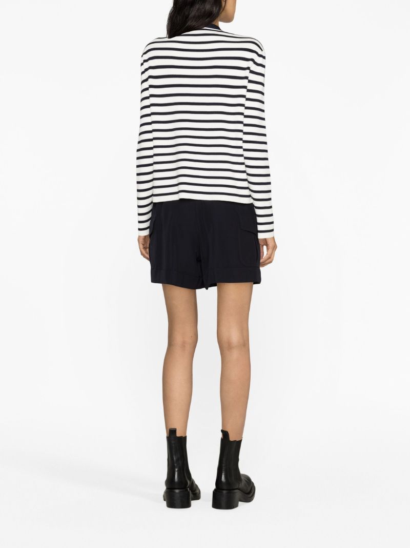 Blue Sailor Striped Cardigan