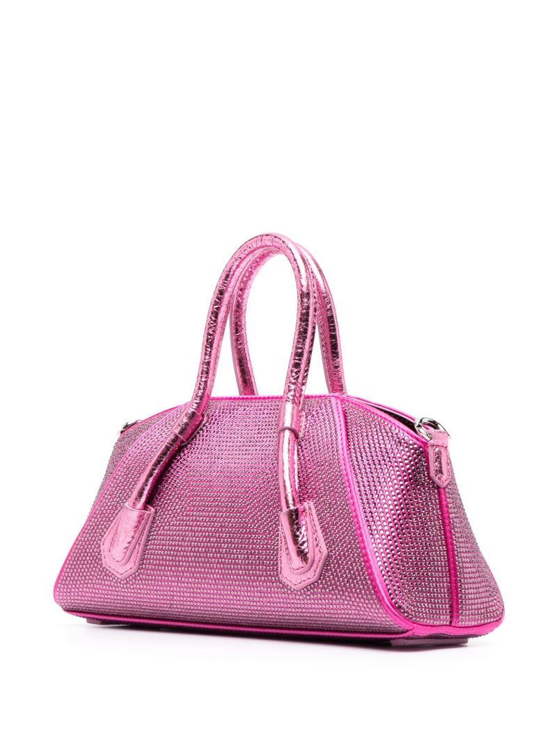 Pink Antigona Stretch Mini Top Handle Bag