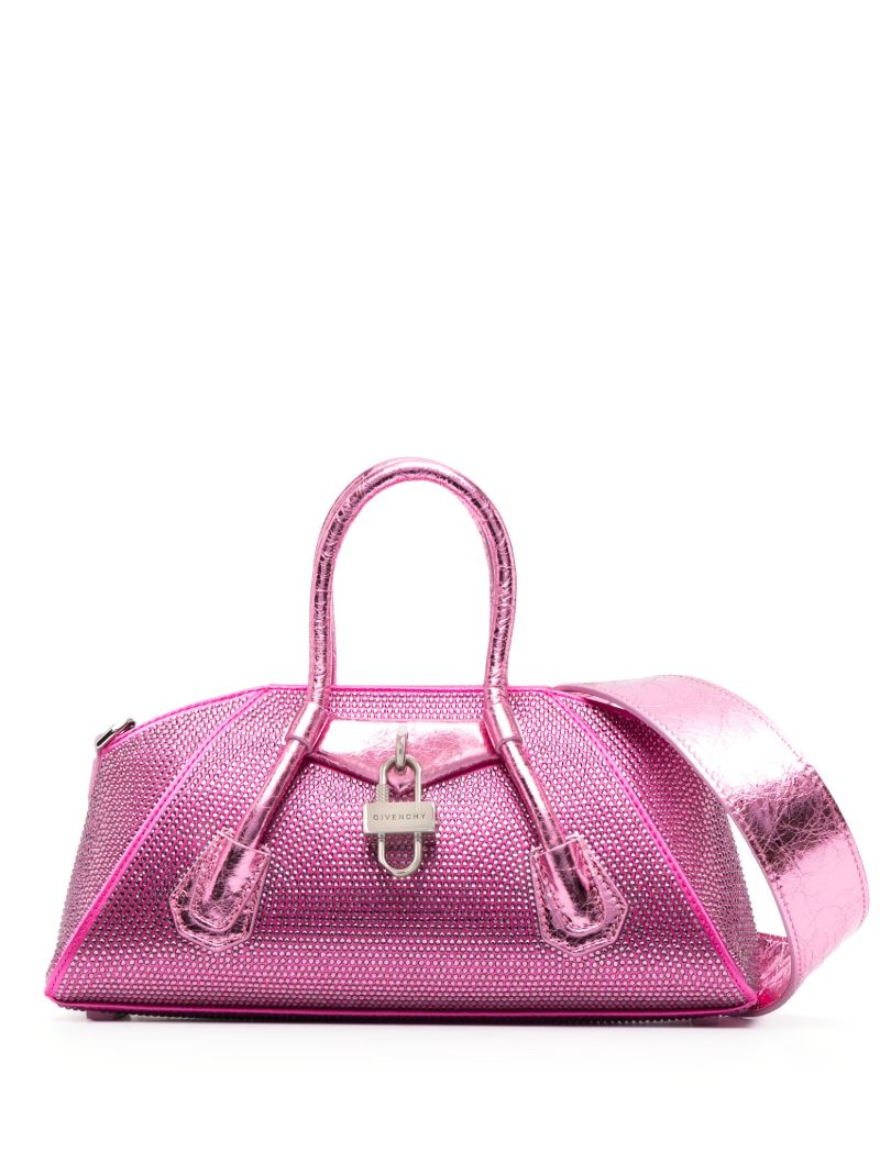 Pink Antigona Stretch Mini Top Handle Bag