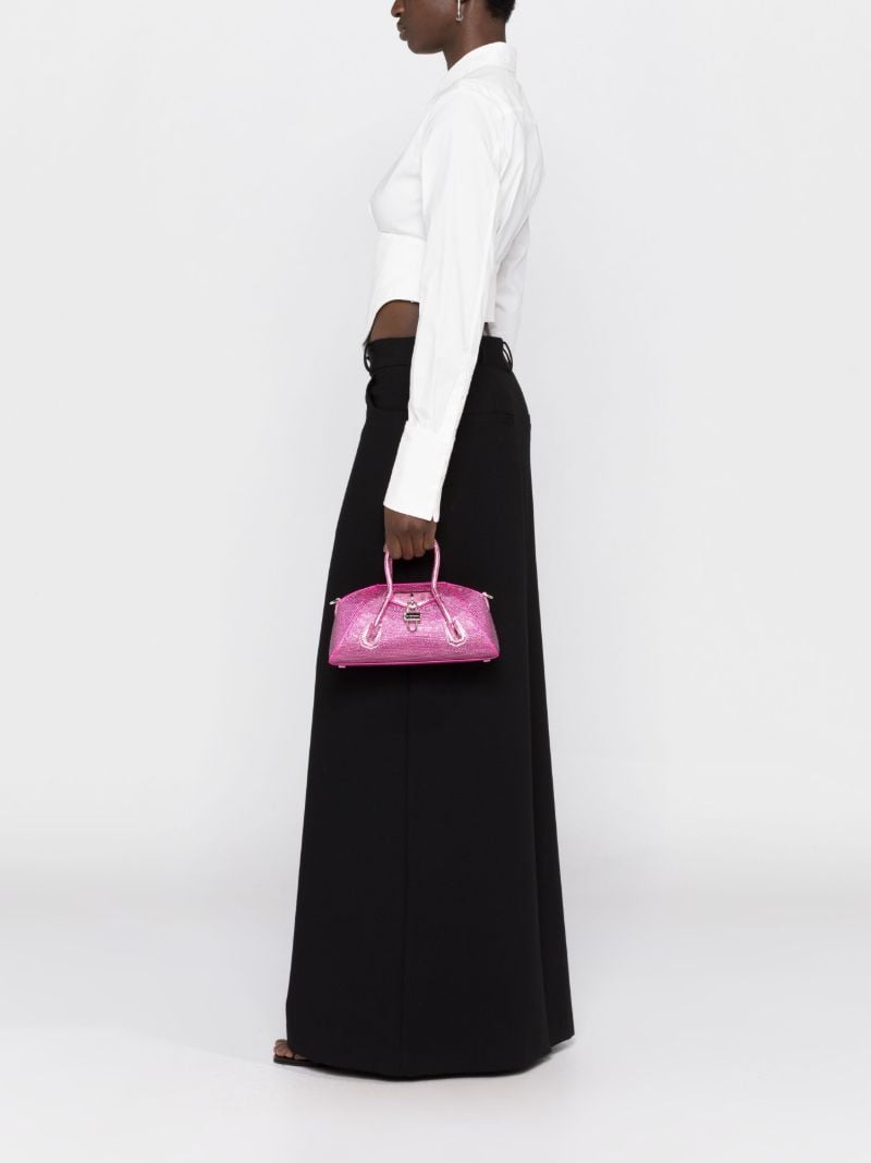 Pink Antigona Stretch Mini Top Handle Bag