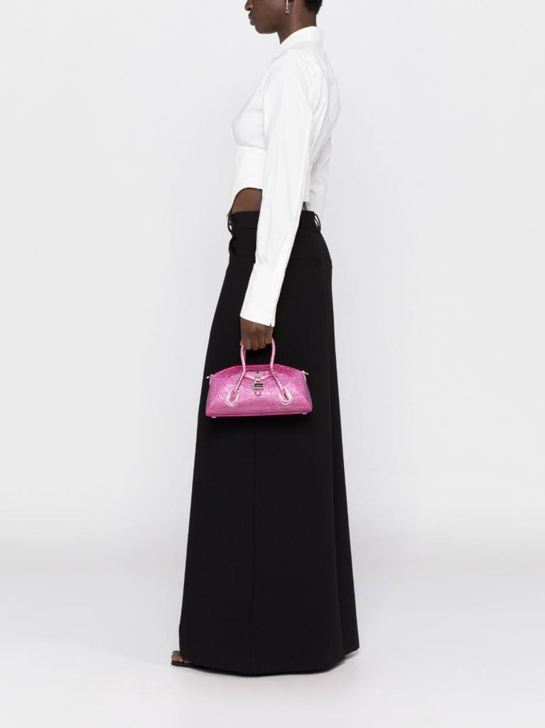Pink Antigona Stretch Mini Top Handle Bag